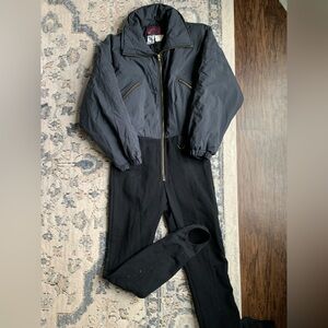 Vintage 80s subello snowsuit size 10